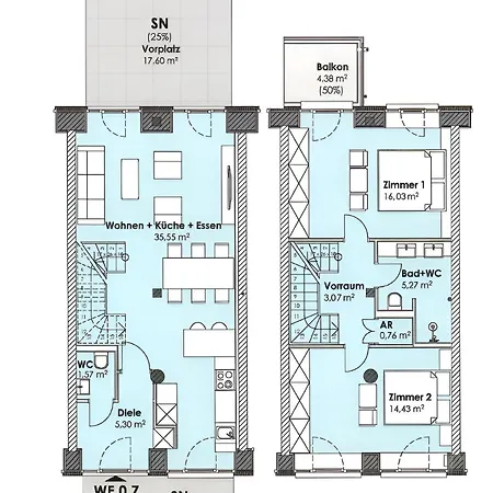 Apartament Prora - Seepferdchen Binz